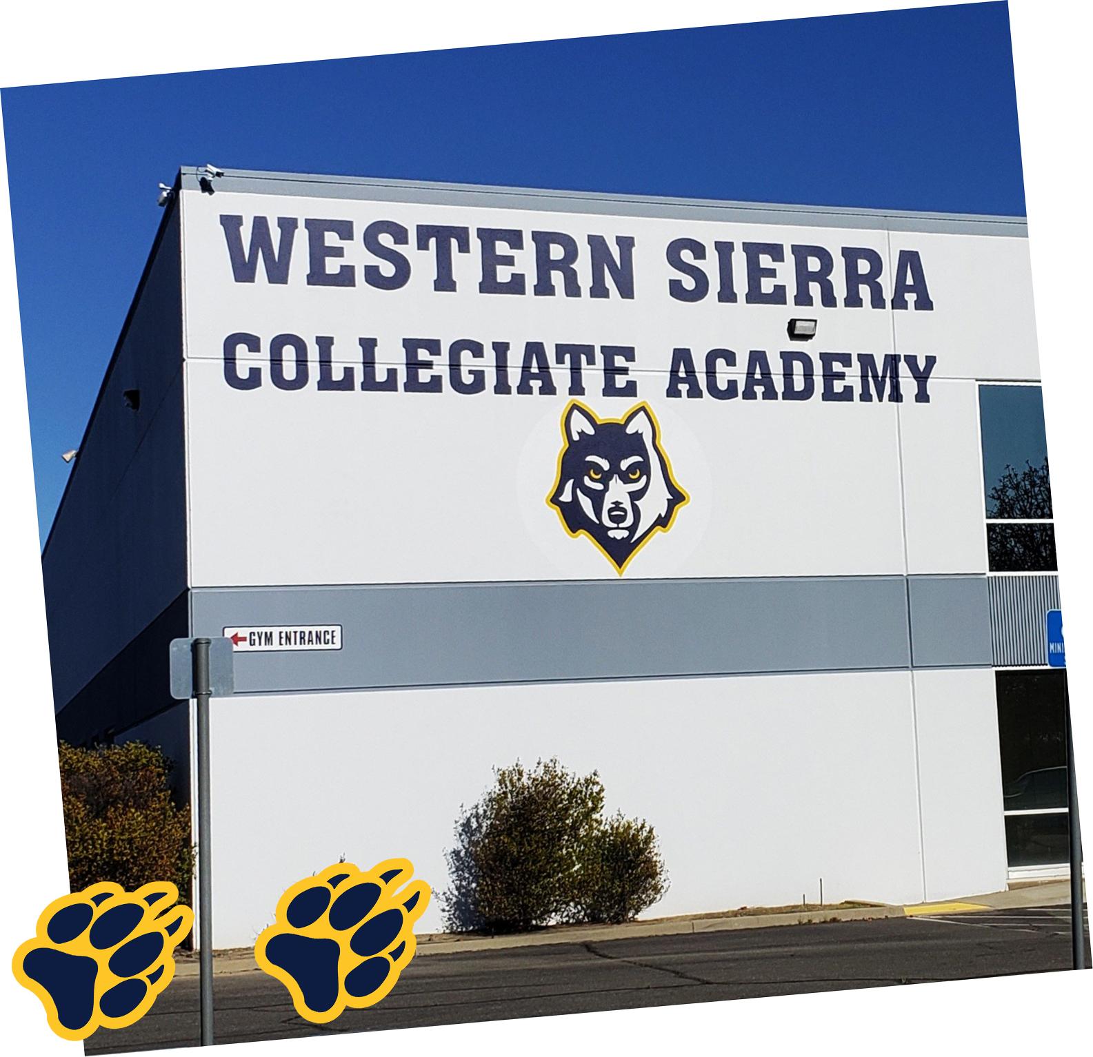 Western Sierra Collegiate Academy back entrance doors